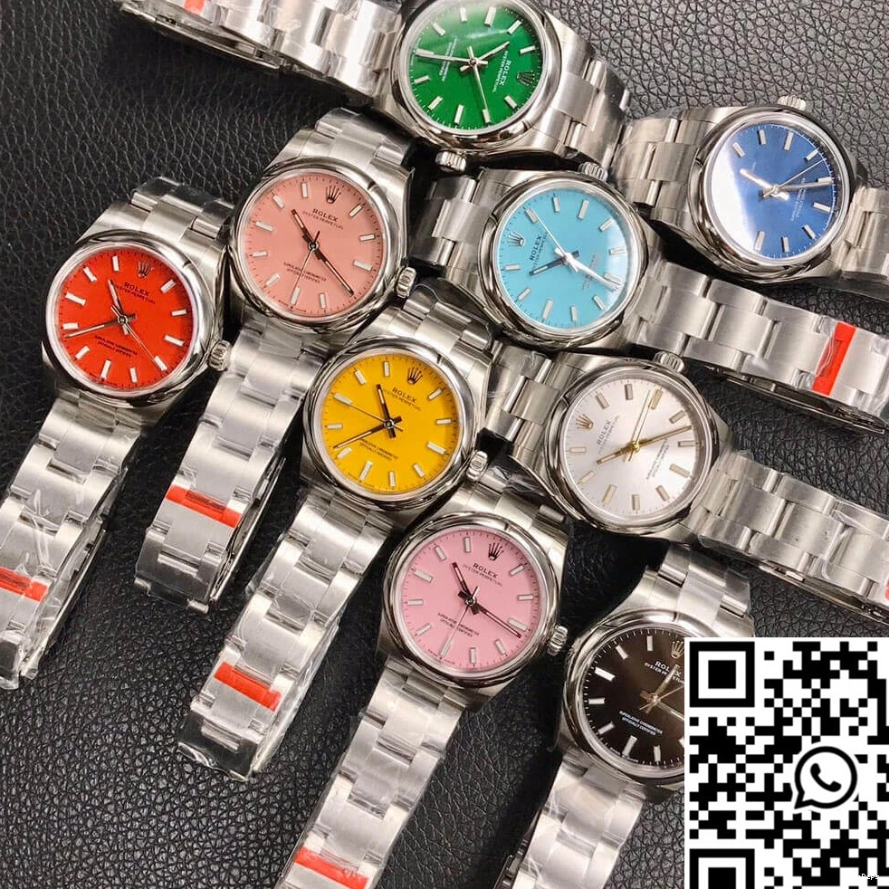 Blue EW Rolex Factory Perpetual Dial Oyster Turquoise M277200-0007 31MM 0429